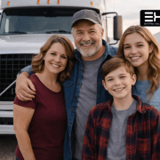 Staying Connected on the Road: Truck Driving With a Family